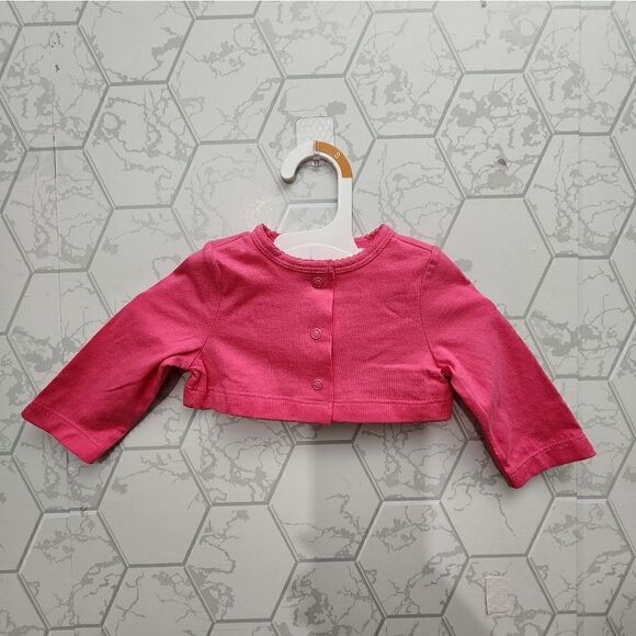 NWT baby girl spring Easter summer Valentine's Day bubble romper & cardigan - Picture 6 of 8